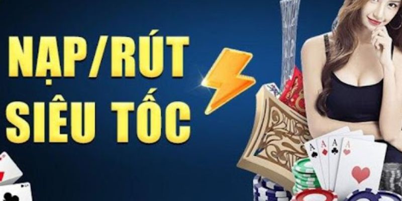 Nạp tiền chỉ trong vài phút tích tắc