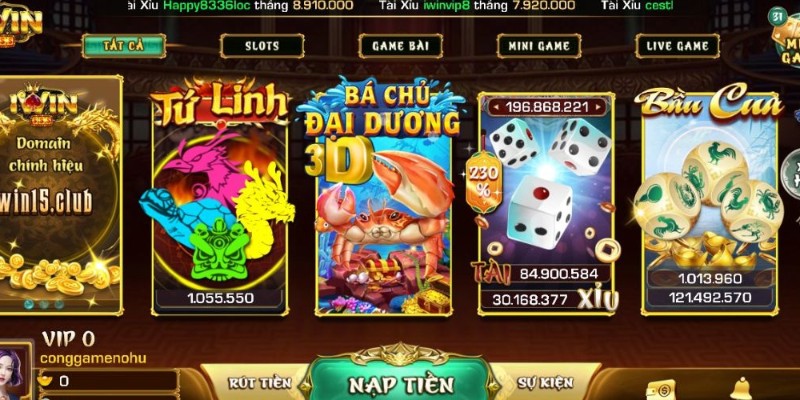 Các loại game bài phổ biến